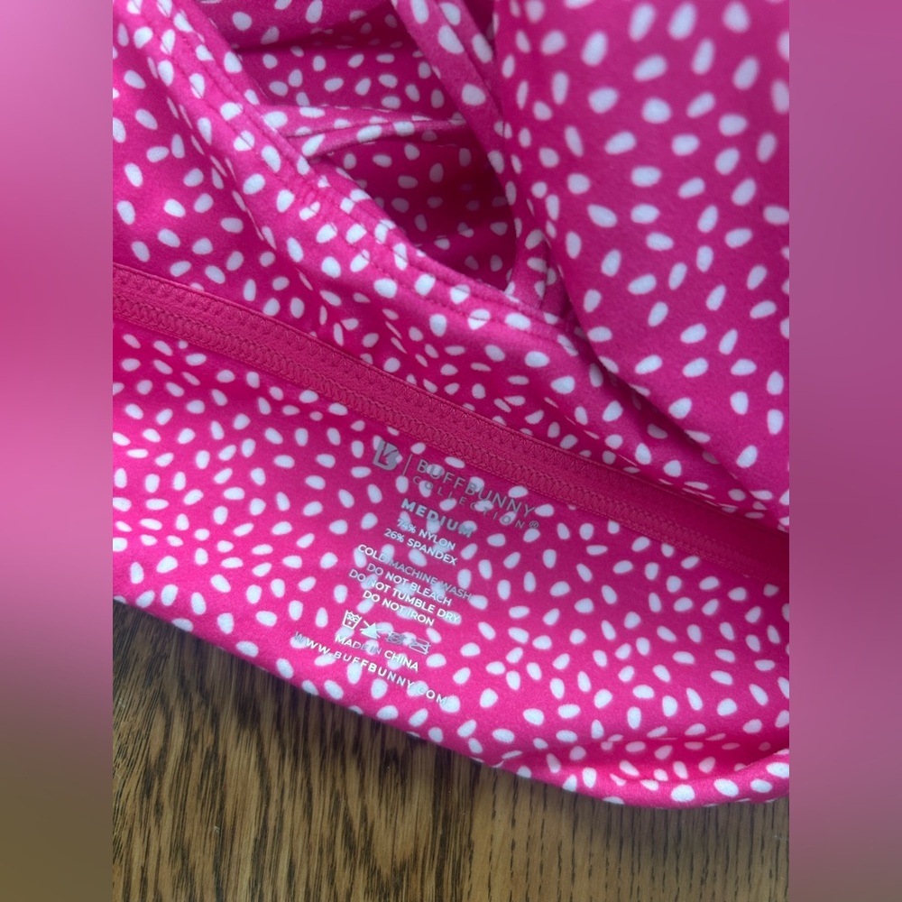 NWT Buffbunny Revolution Sports Bra - Miami Bossy Print - Picture 5 of 7